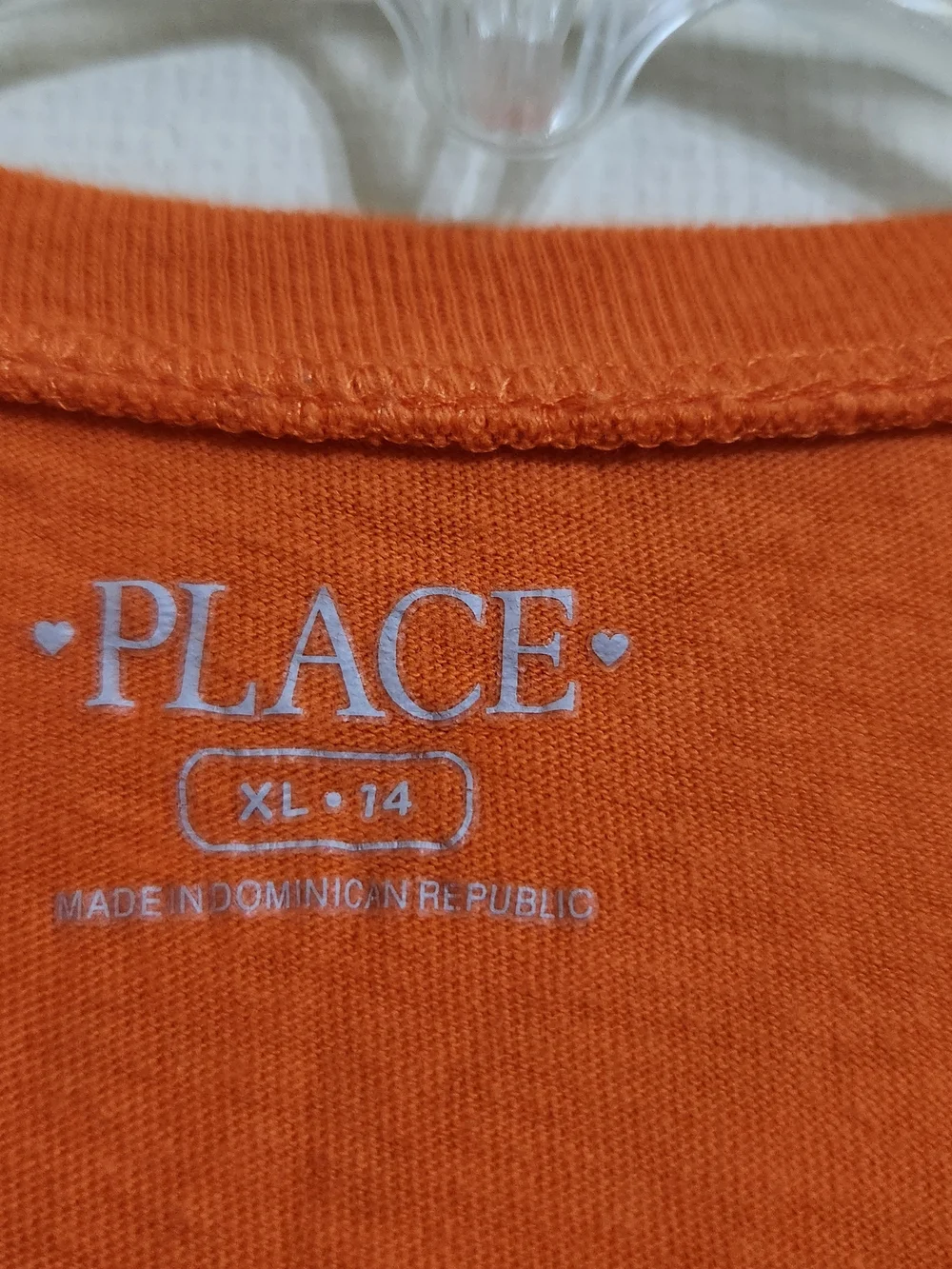 The Children's Place Orange Halloween Cat Witch Long Sleeve Tee